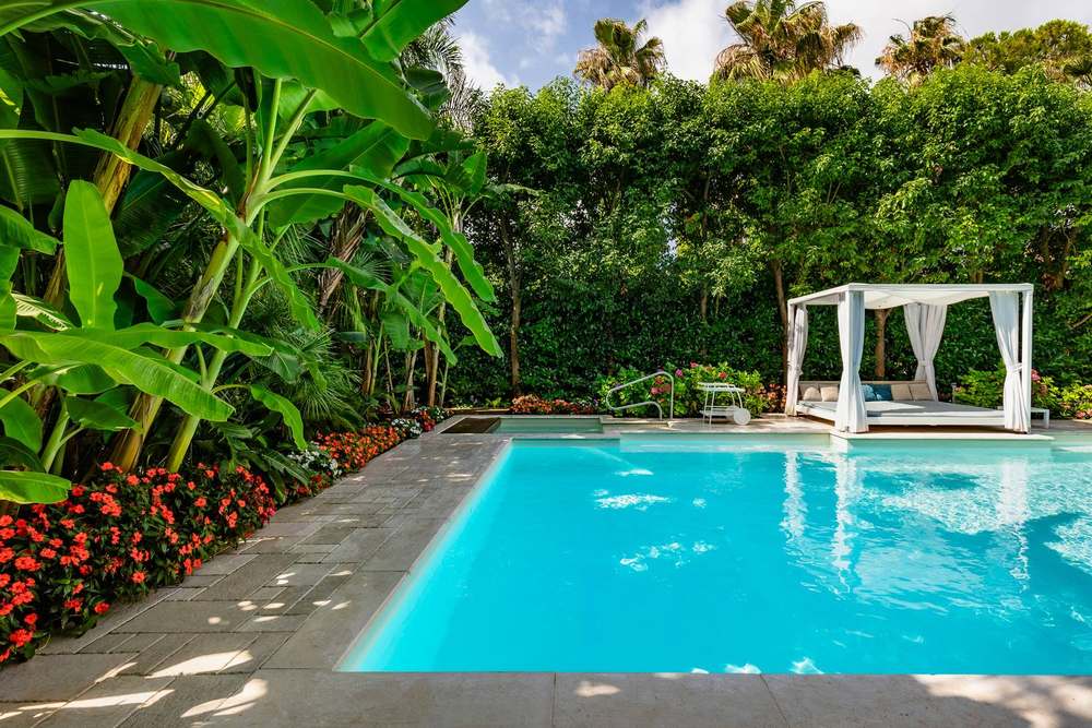 Privacy prima di tutto, giardino privato a San Felice Circeo (2022) — fotografia 4 di 5