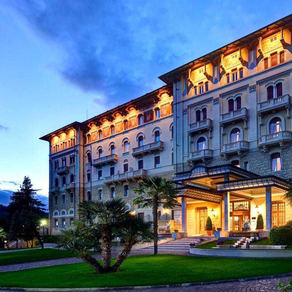 Palazzo Fiuggi, giardino d'albergo a Fiuggi (2022) — fotografia 3 di 5