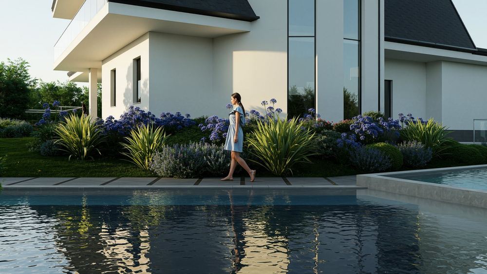 Nuvole sull'acqua, render di progetto — vista 6 di 16
