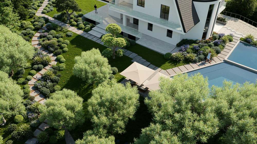 Nuvole sull'acqua, render di progetto — vista 13 di 16