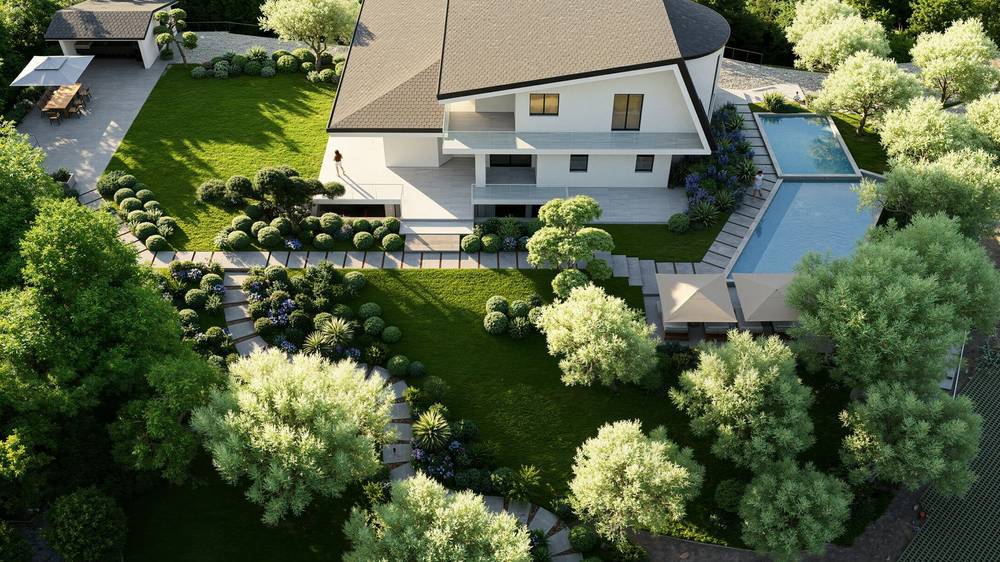 Nuvole sull'acqua, render di progetto — vista 14 di 16
