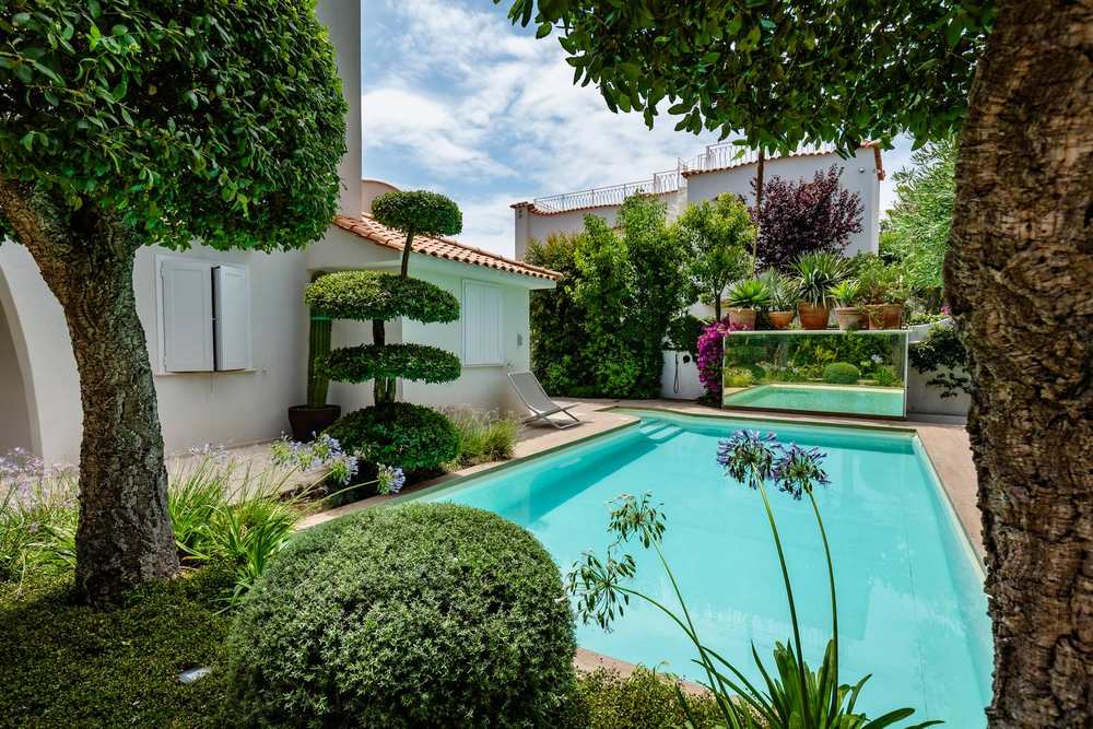 Sughere a cupola, giardino privato a San Felice Circeo (2023) — fotografia 6 di 13
