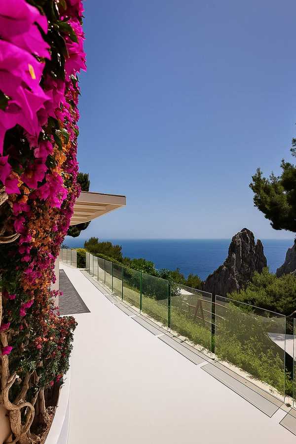 Vista sui Faraglioni, giardino privato a Capri (2022) — fotografia 2 di 6